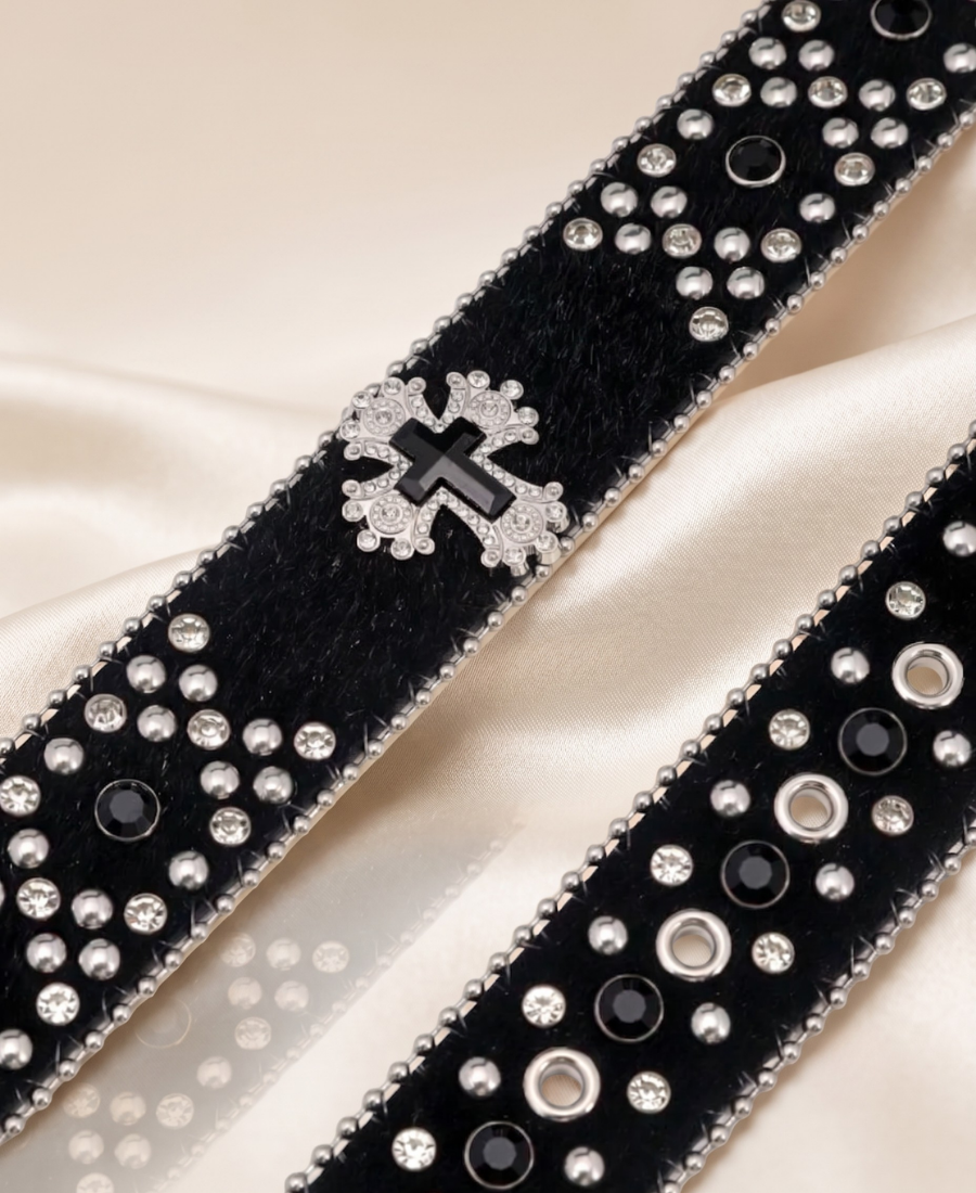 Y2K Rockstar McBling Belt