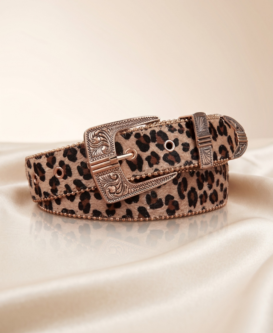 Savage Feline Western Belt