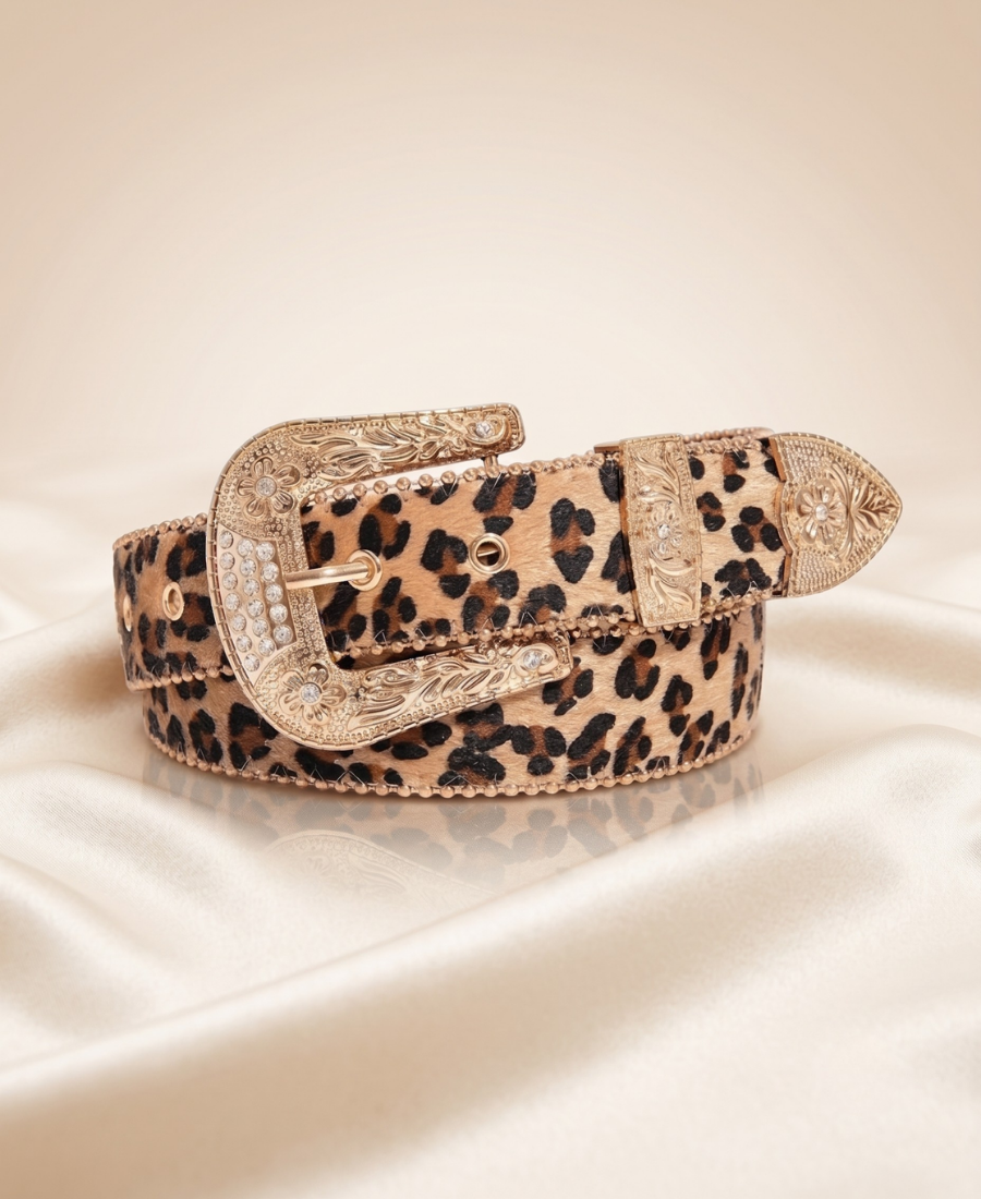 Savage Feline Western Belt