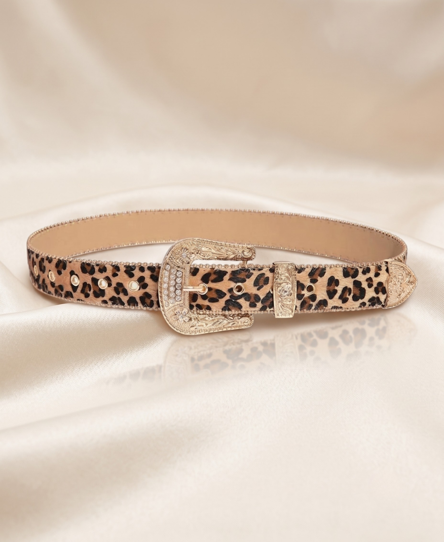 Savage Feline Western Belt