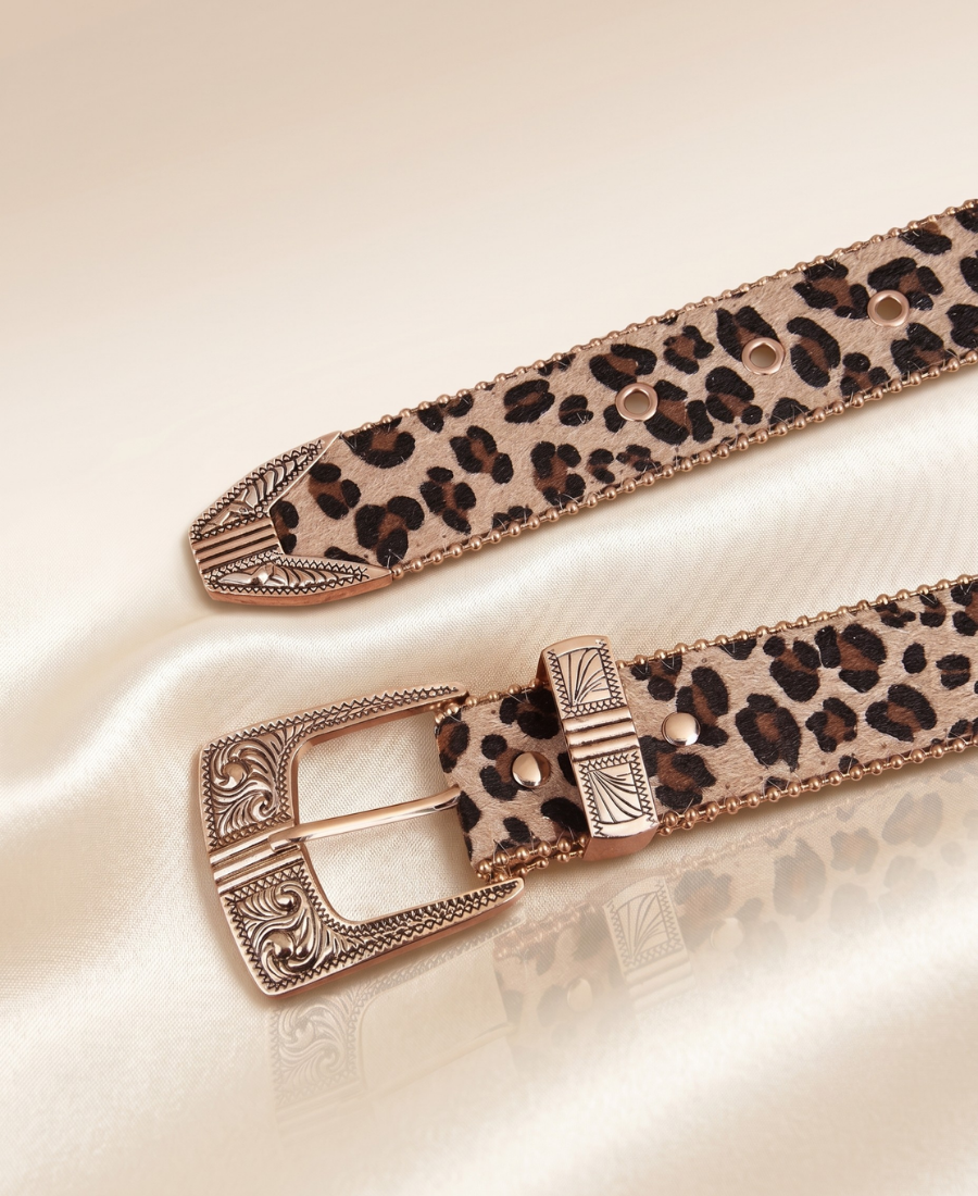 Savage Feline Western Belt