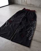 Black Distressed Eşofman