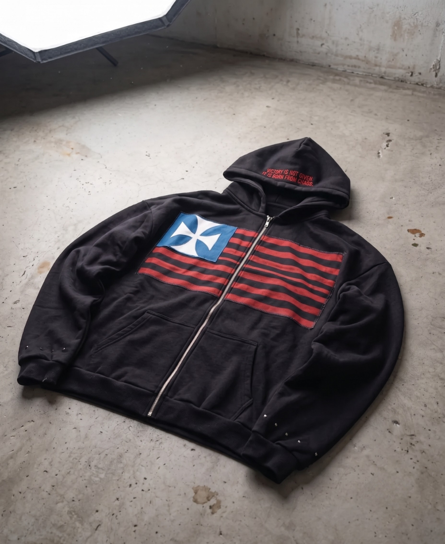 Iron Cross Flag Hoodie