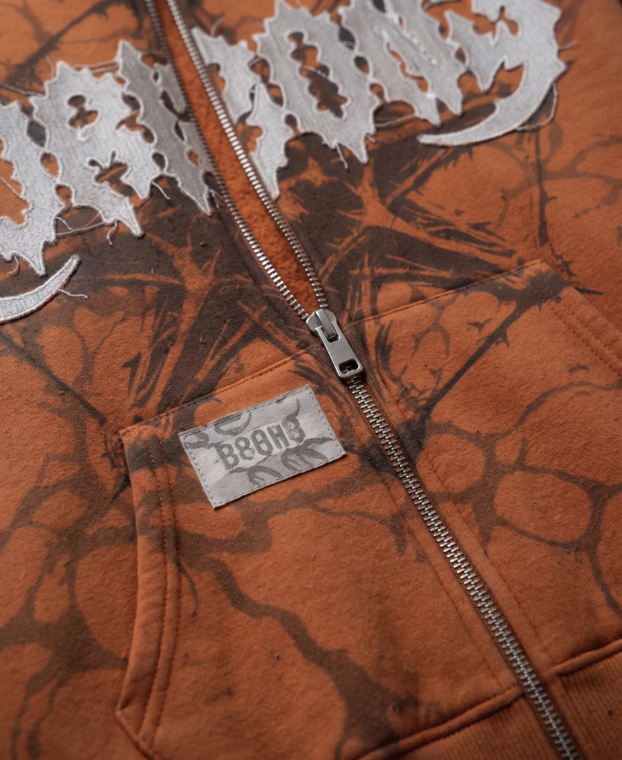 Inked Pinstripe Hoodie