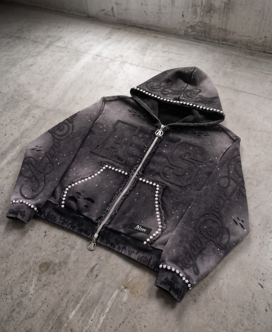 Capital Plaid Hoodie