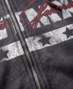 Sudadera con capucha de damasco vintage