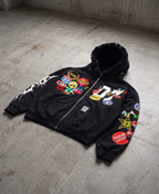 Sudadera con capucha cromada maltesa