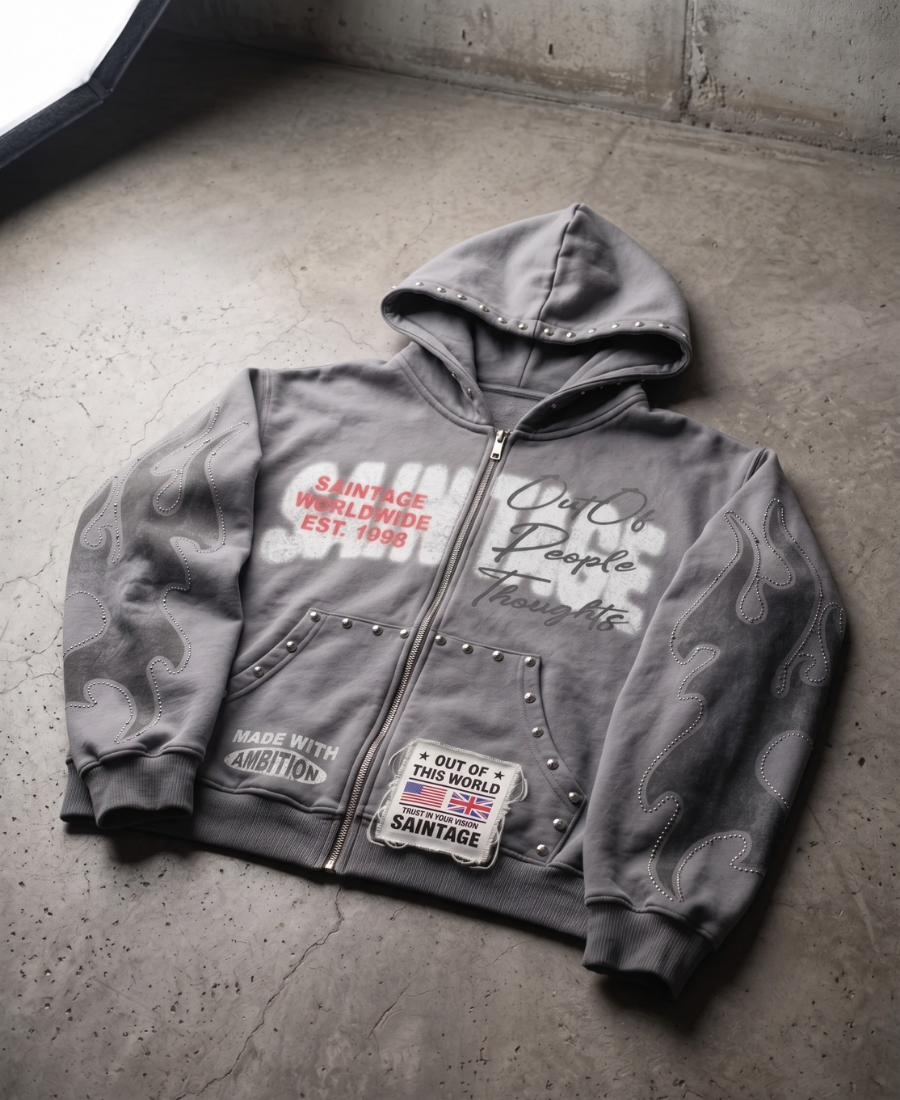 Sudadera con capucha Saintage Fire