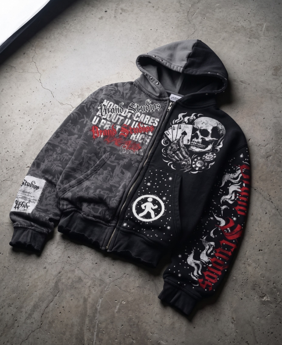 Skull Human Hoodie
