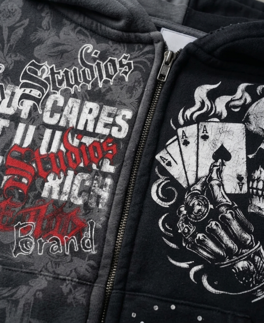 Skull Human Hoodie