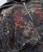 Sudadera con capucha Leopard High