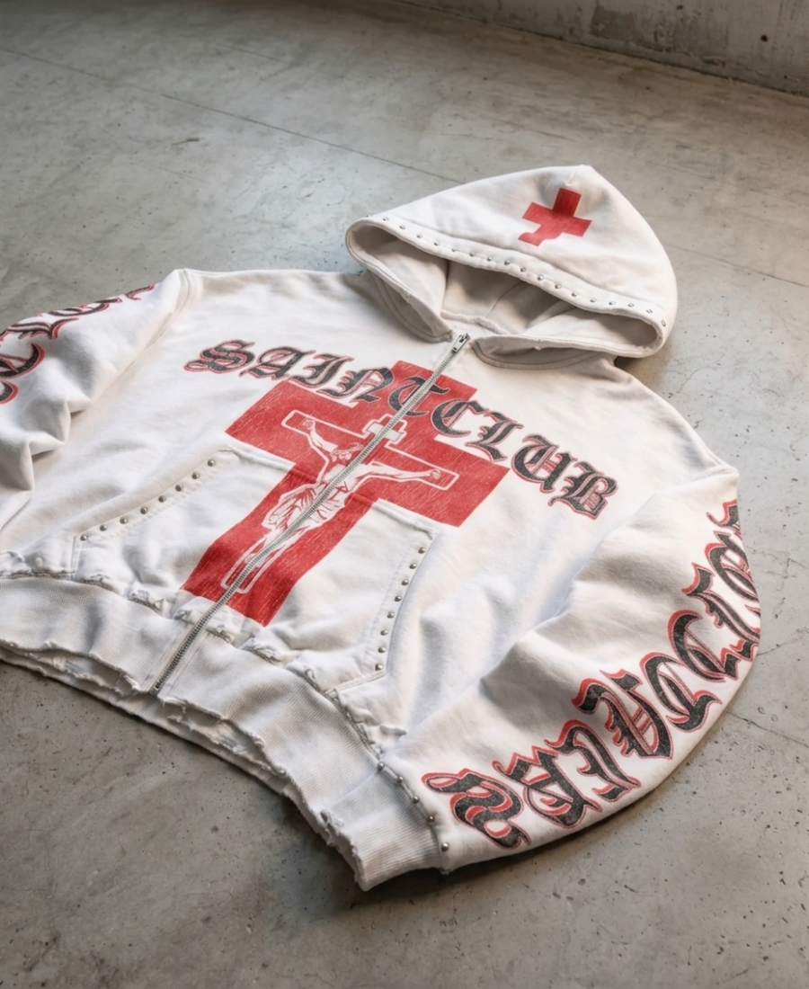 Sudadera con capucha Jesus Cry
