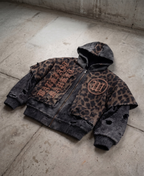 Sudadera con capucha y estampado de estrellas