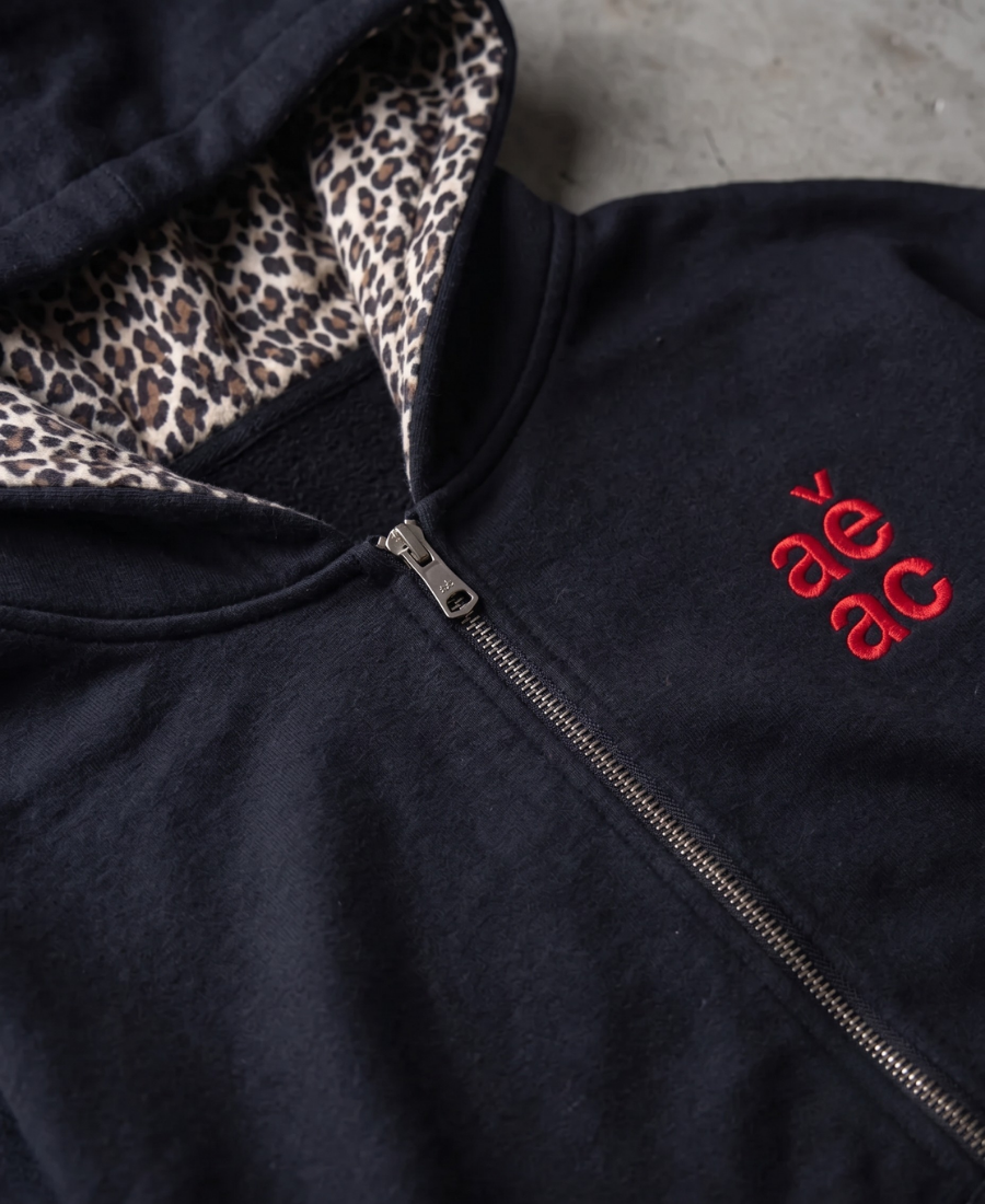 Sudadera con capucha Leopard Liner