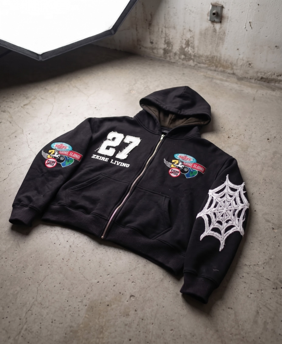 Sudadera Spider Slum