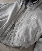 Sudadera con capucha triple JSS gris