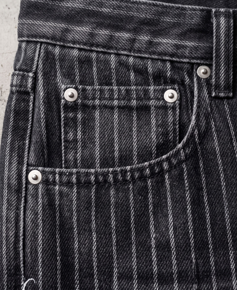 Chalk-Line Pants