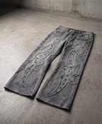 Pantalones de ángel caído