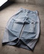 Pantalones holgados Azure Track-Stripe