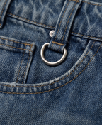 Pantalones azul ácido