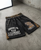 Shorts de capas Brooklyn Leopard