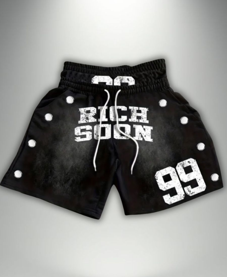 Rich Soon Hustle Şort