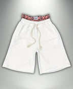 Pink Woodland Double Waist Şort