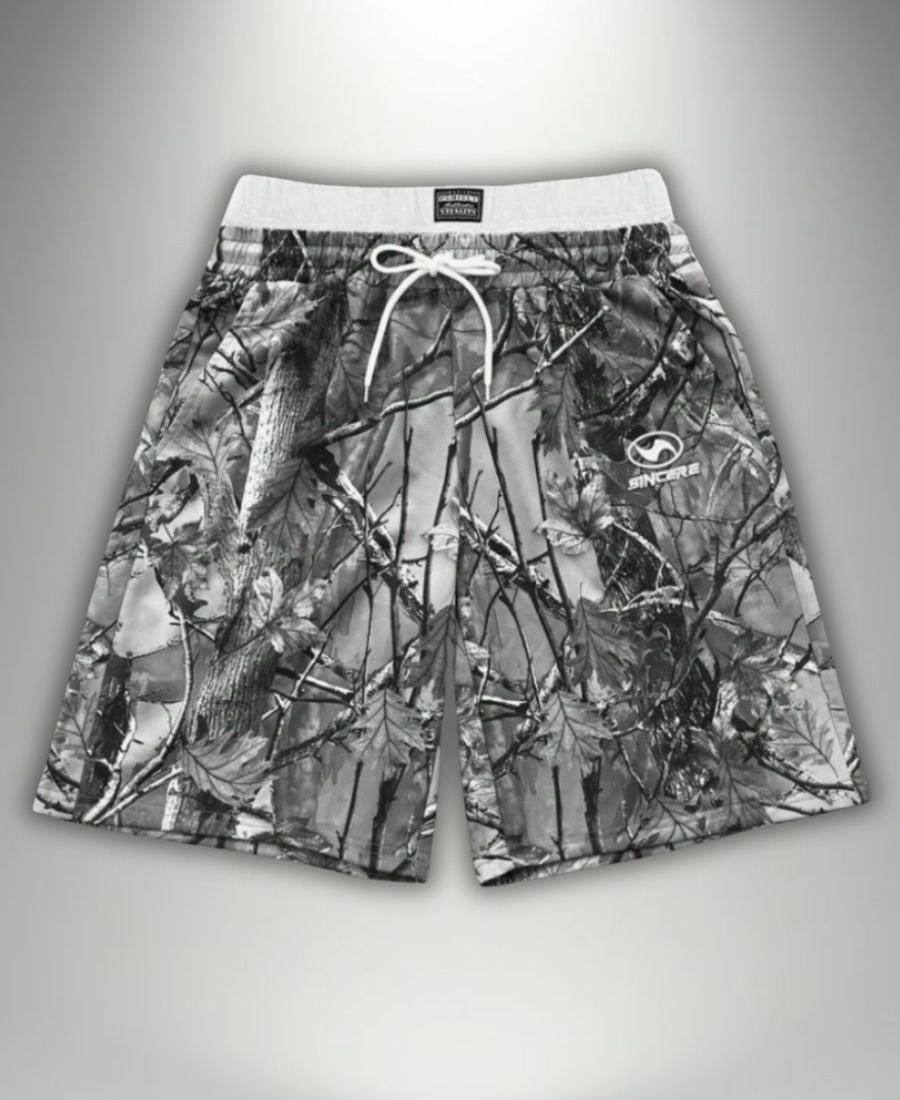 Ghost Camo Layered Şort