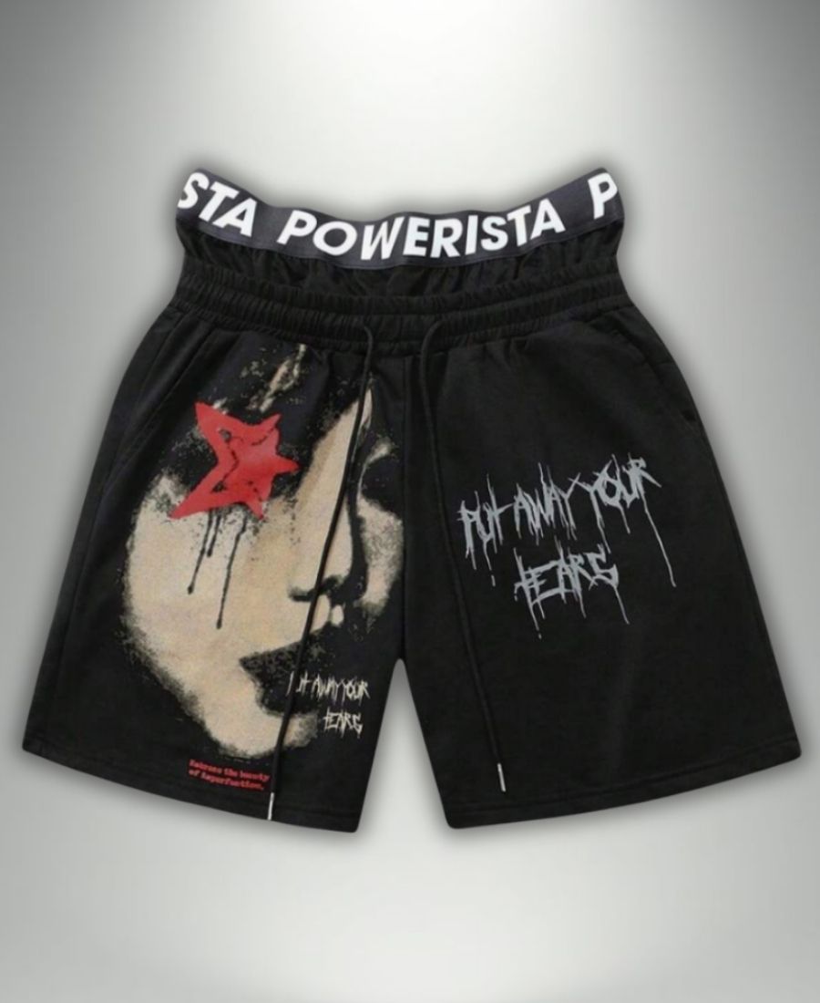 Put Away Your Tears Grunge Şort