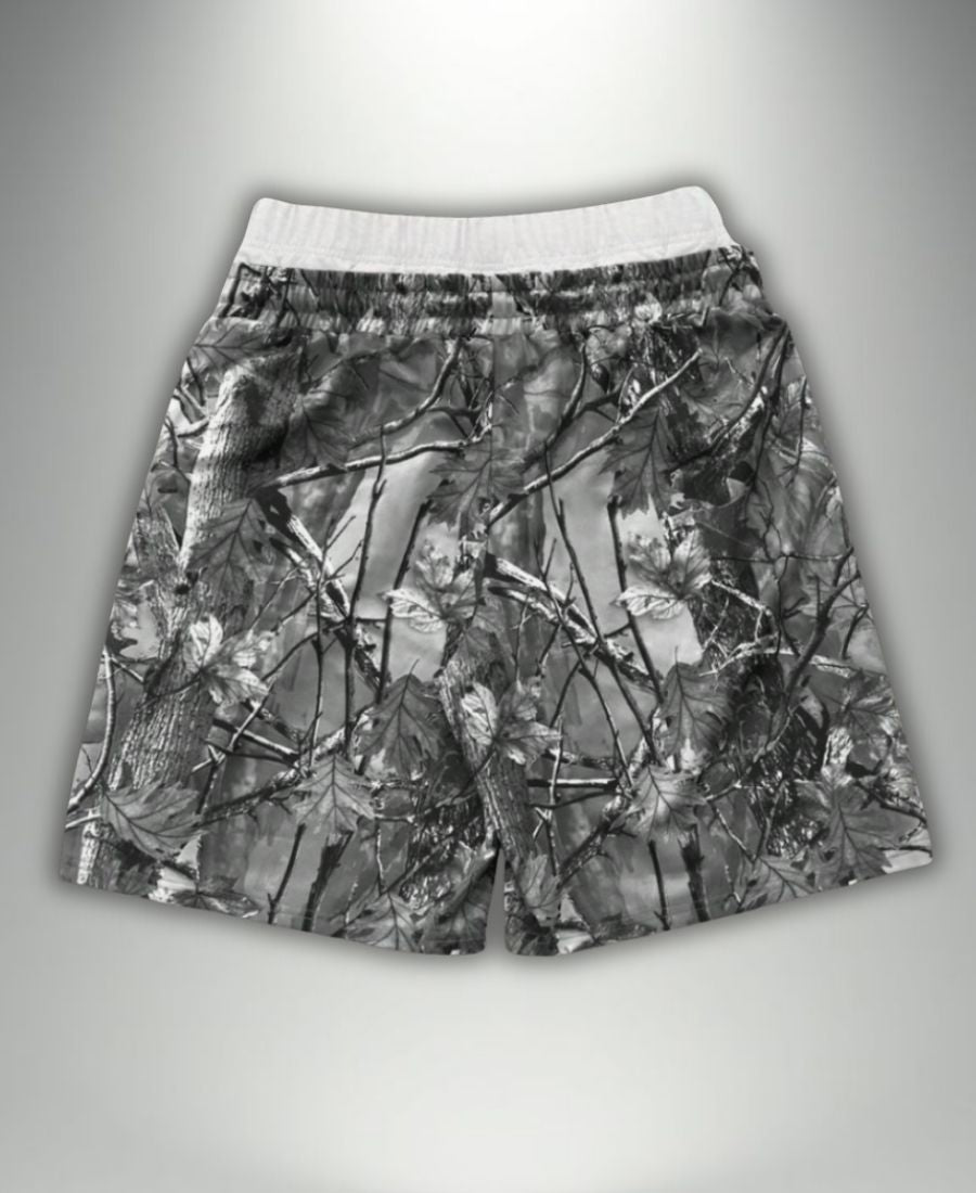 Ghost Camo Layered Şort