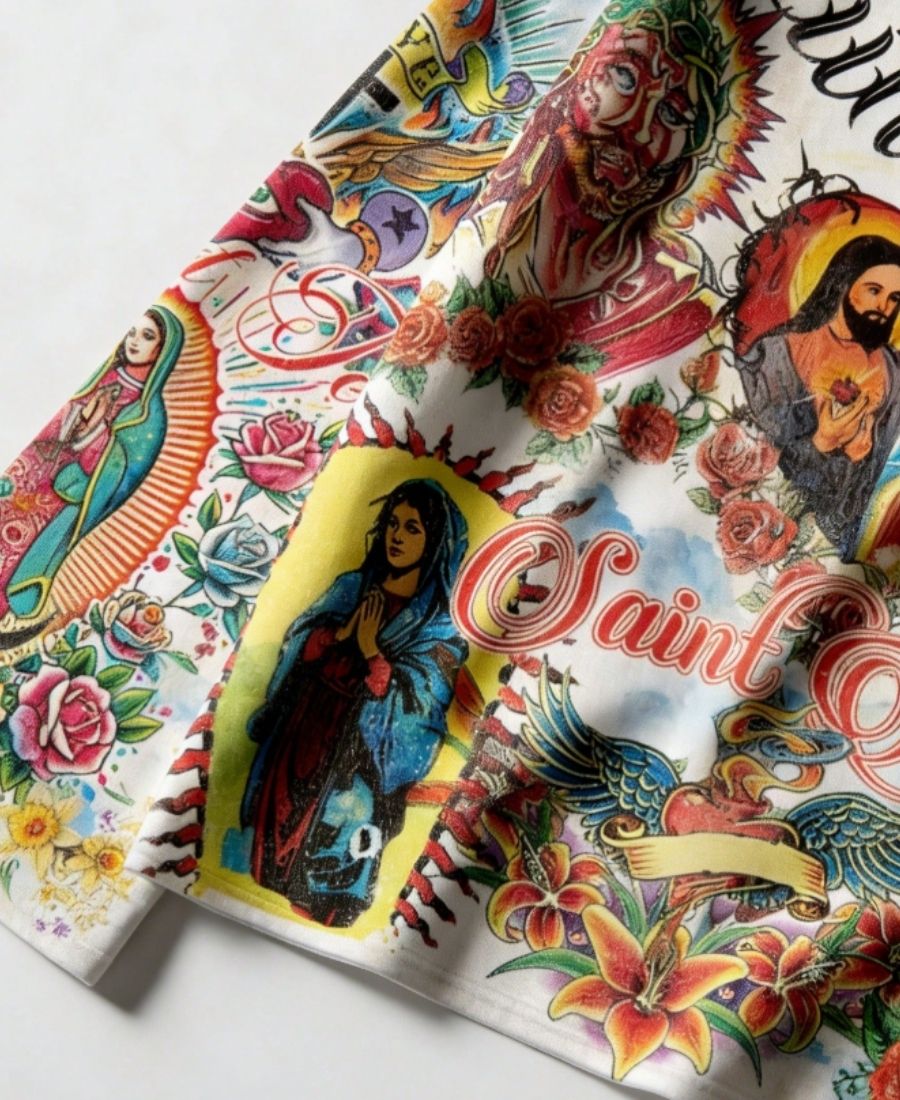 Sacred Heart All-Over Sweatshirt