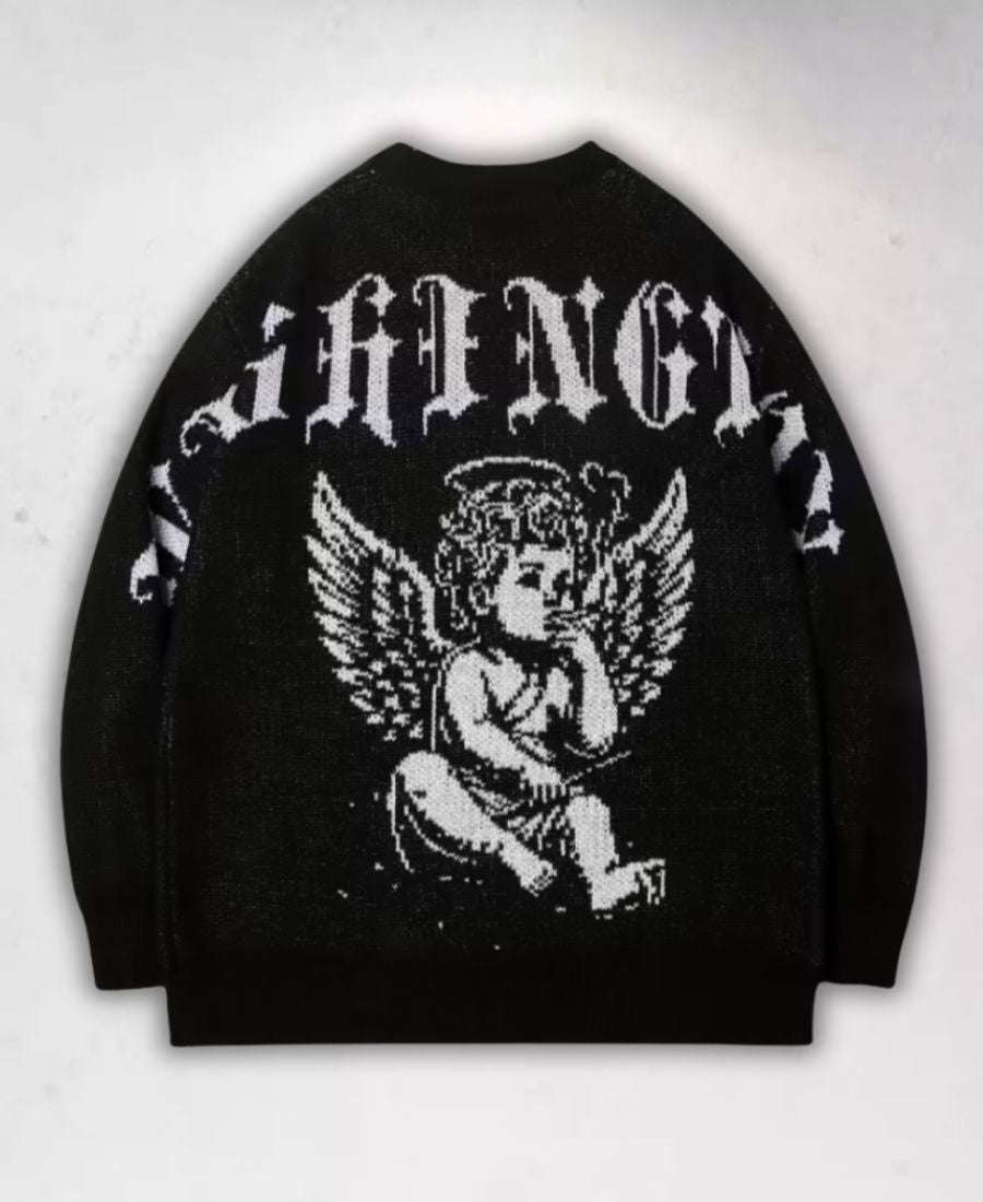 Heavenly Grunge Knit Kazak