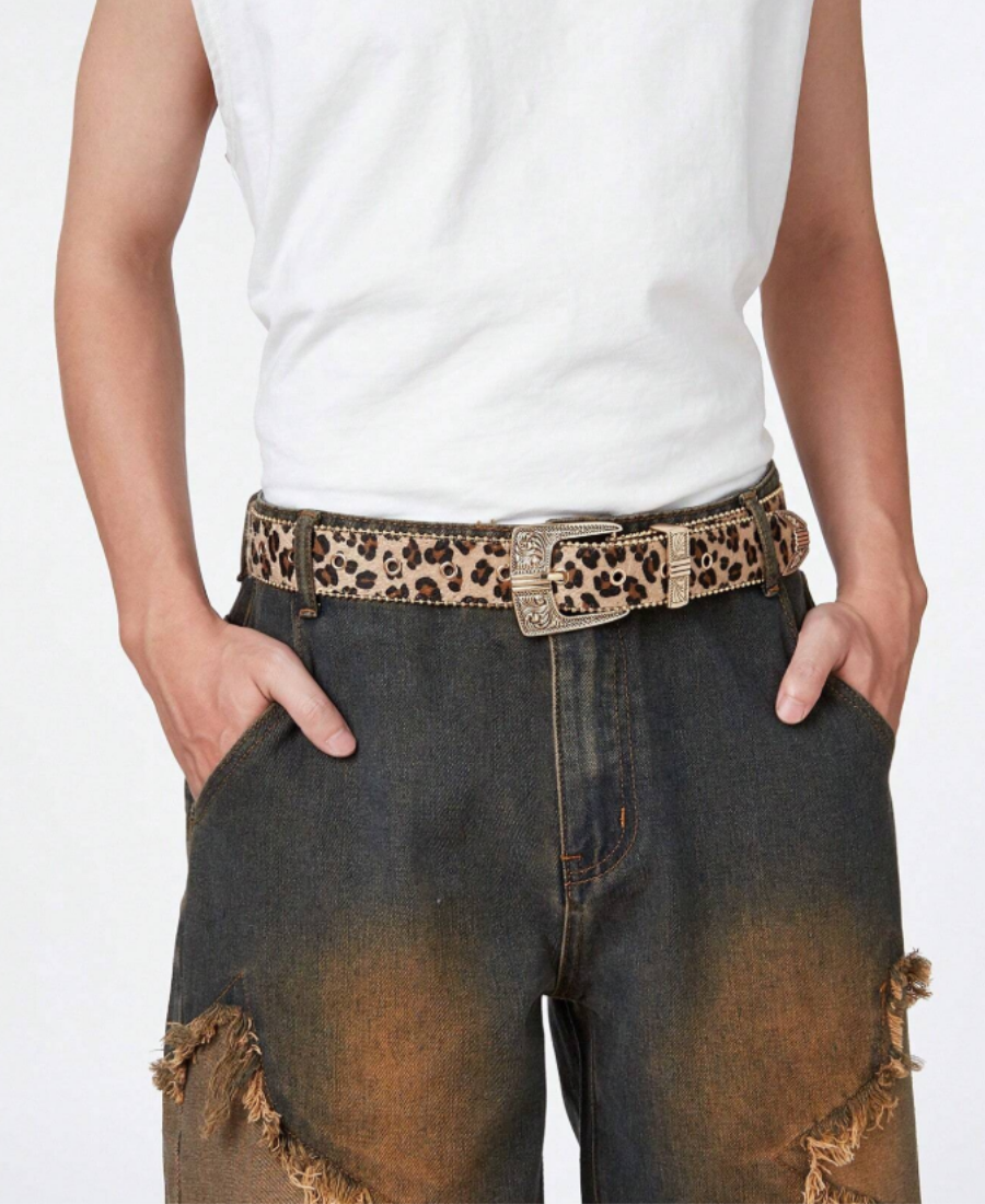 Savage Feline Western Belt