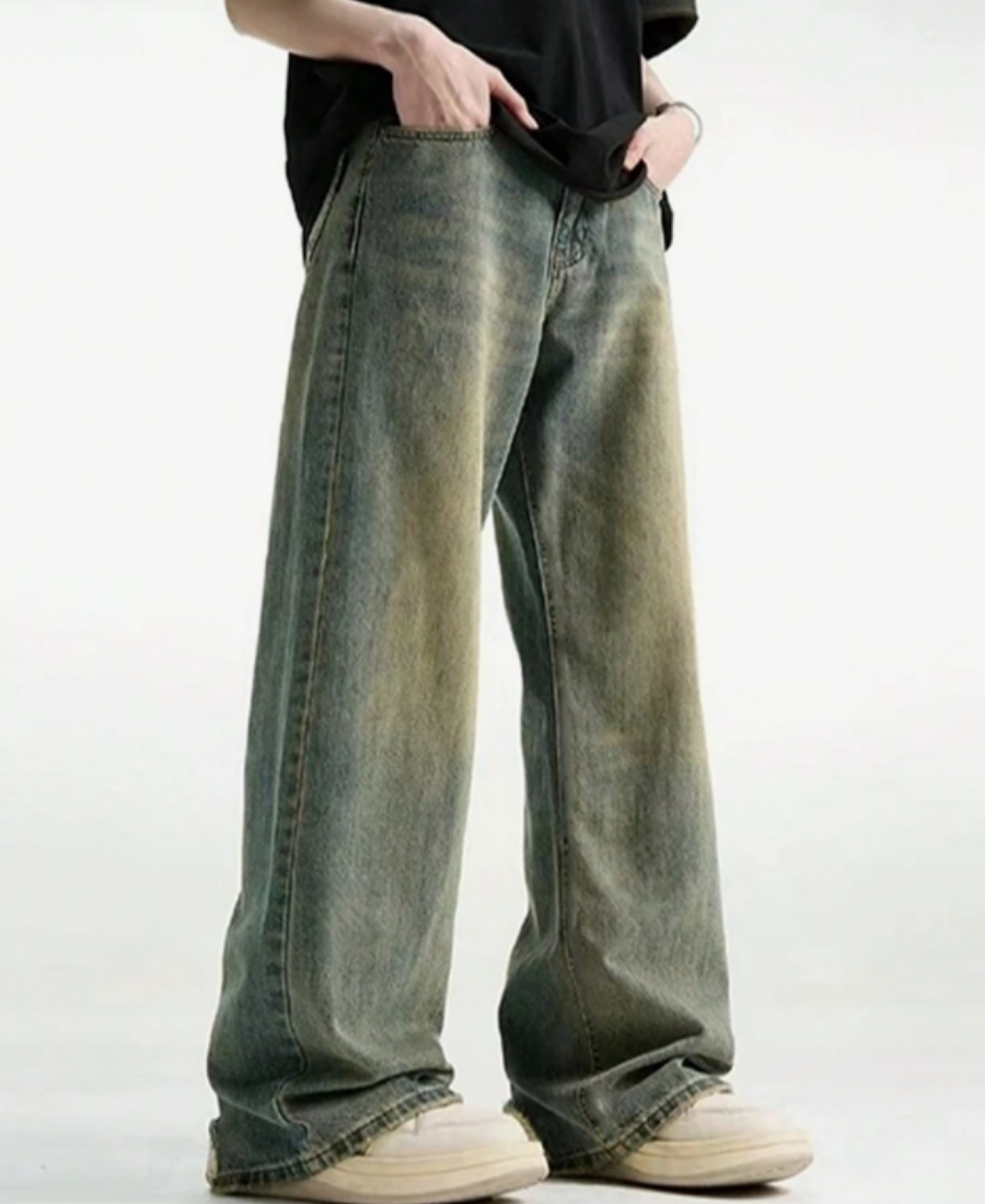 Vintage Dirty Wash Pants