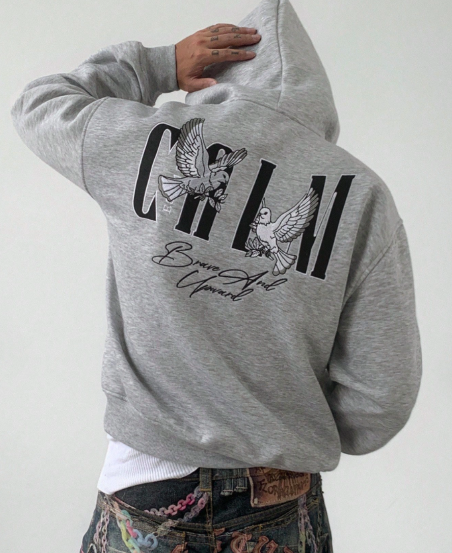 Calm Dove Zip-Up