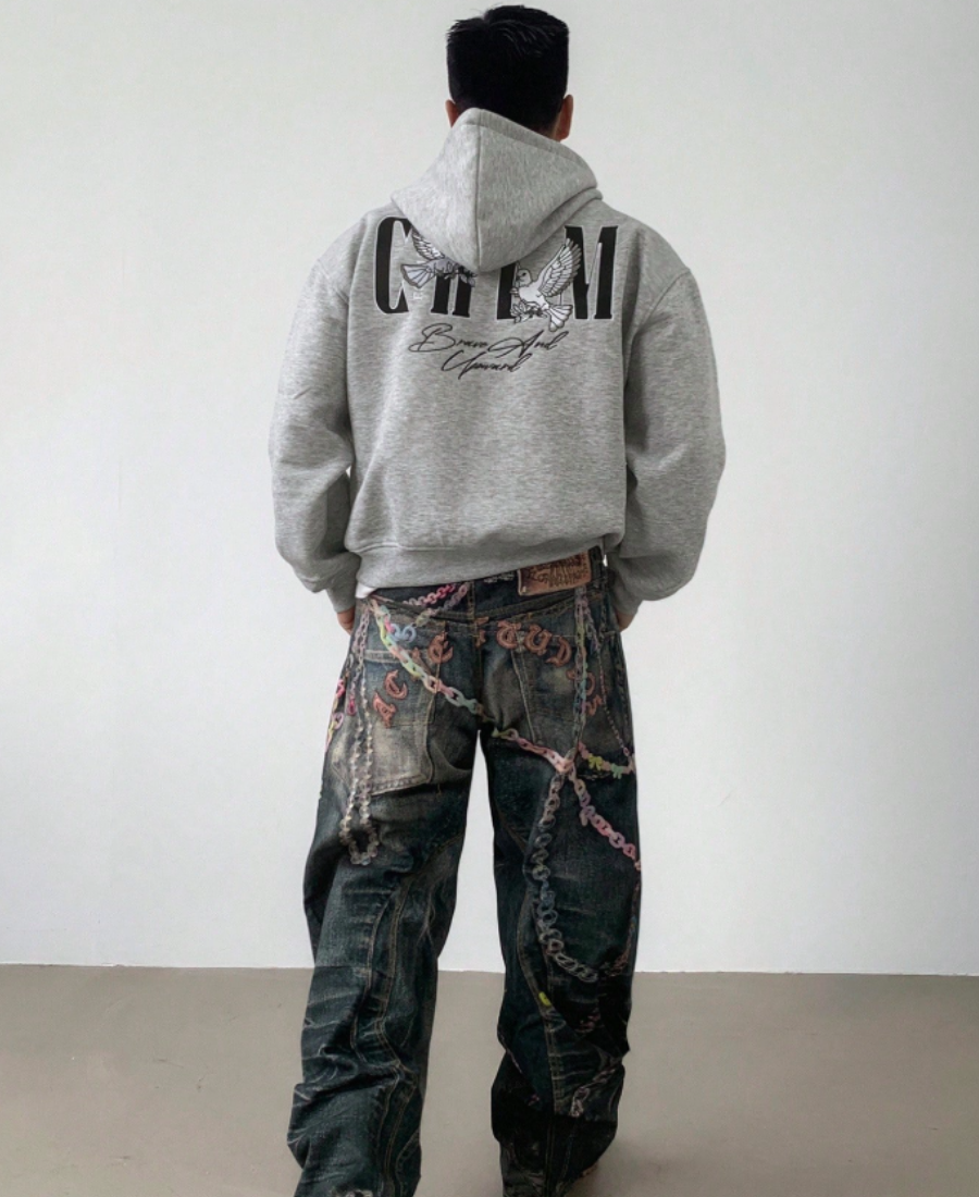 Calm Dove Zip-Up