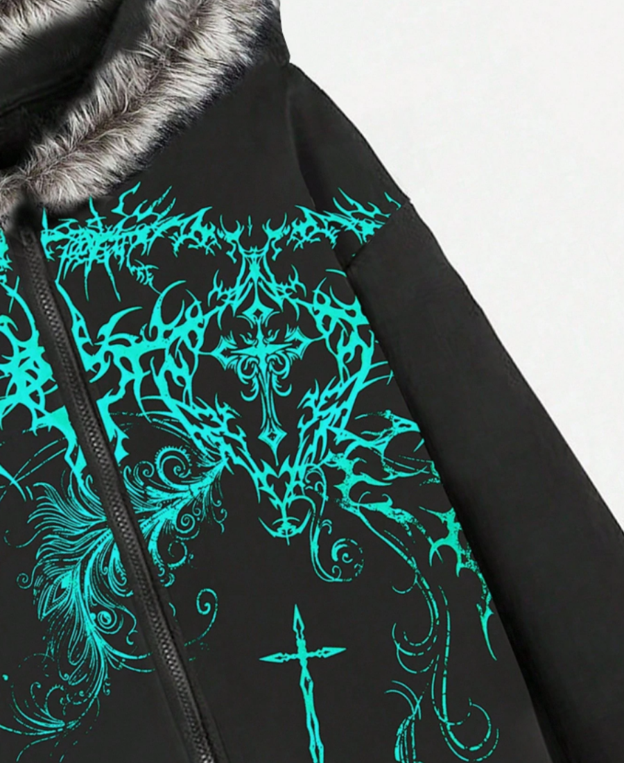 Spectral Tribal Hoodie