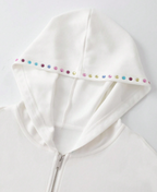 Y2K Rainbow Tribal Hoodie