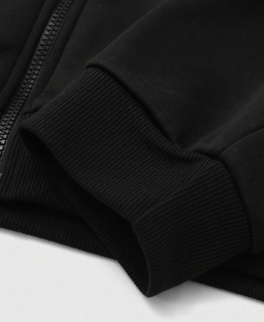 Los Angeles Brown Fur Zip-Up