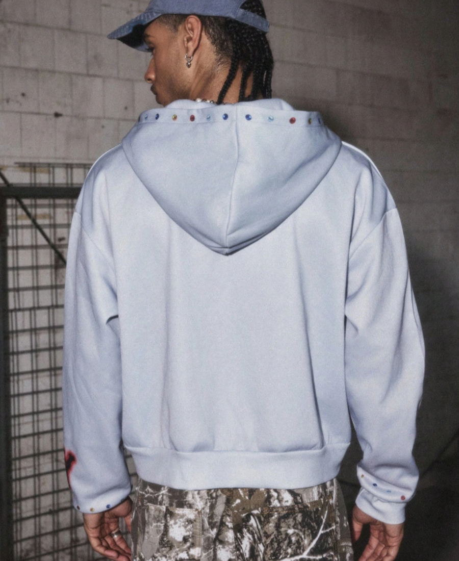 NY Airbrush Glow Zip-Up