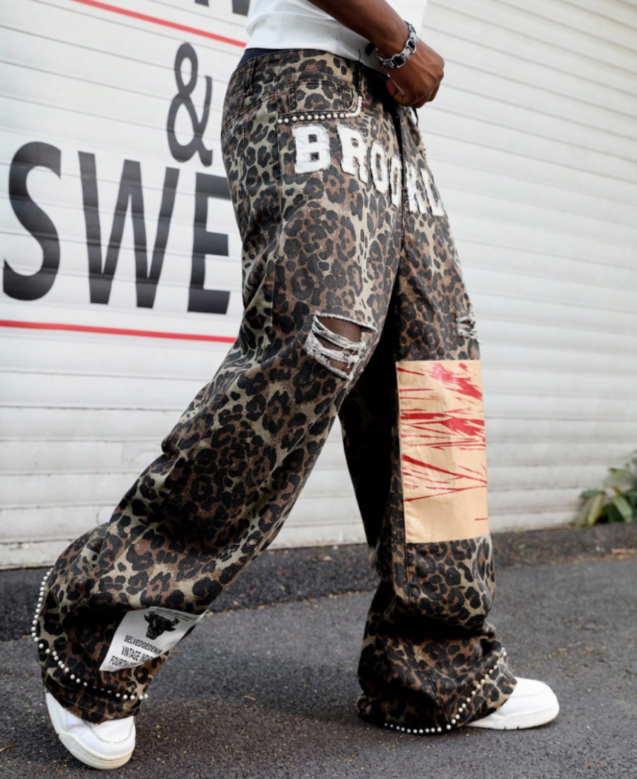 Maximalist Wild Leopard Pants