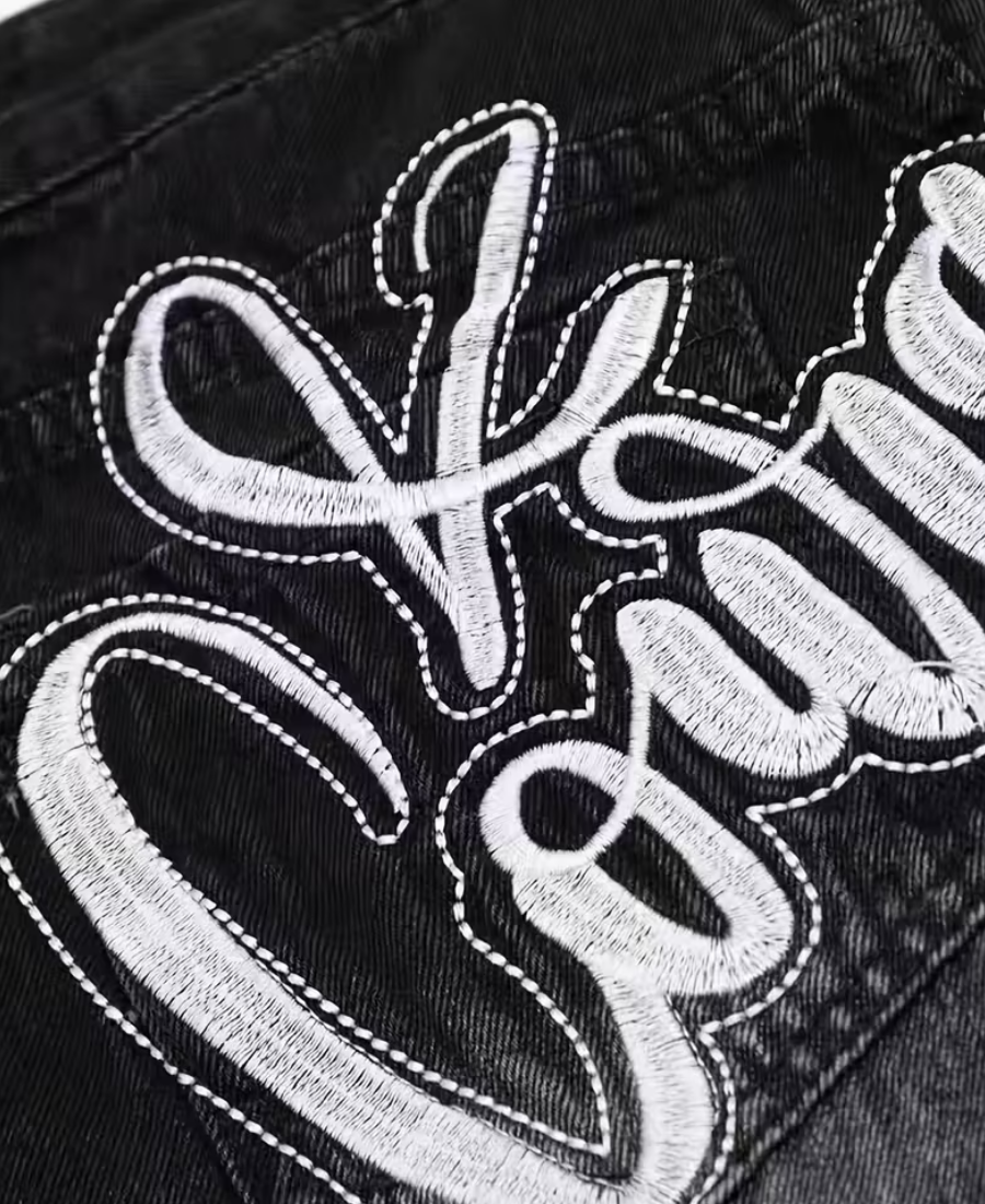 Courage Script Baggy Pants