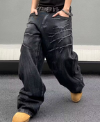 Lightning Whisker Baggy Pants