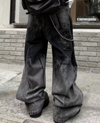 Ink Splash Baggy Pants