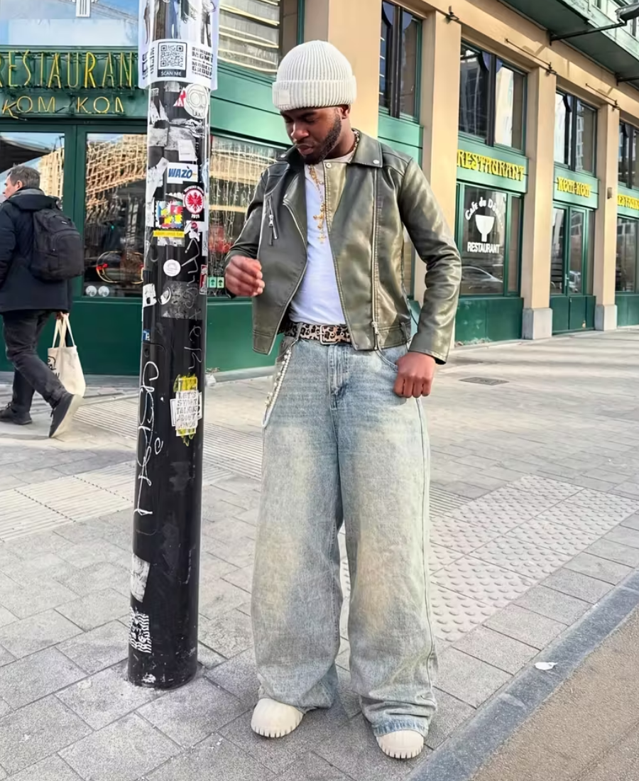 Dirty Wash Baggy Pants