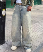 Dirty Wash Baggy Pants