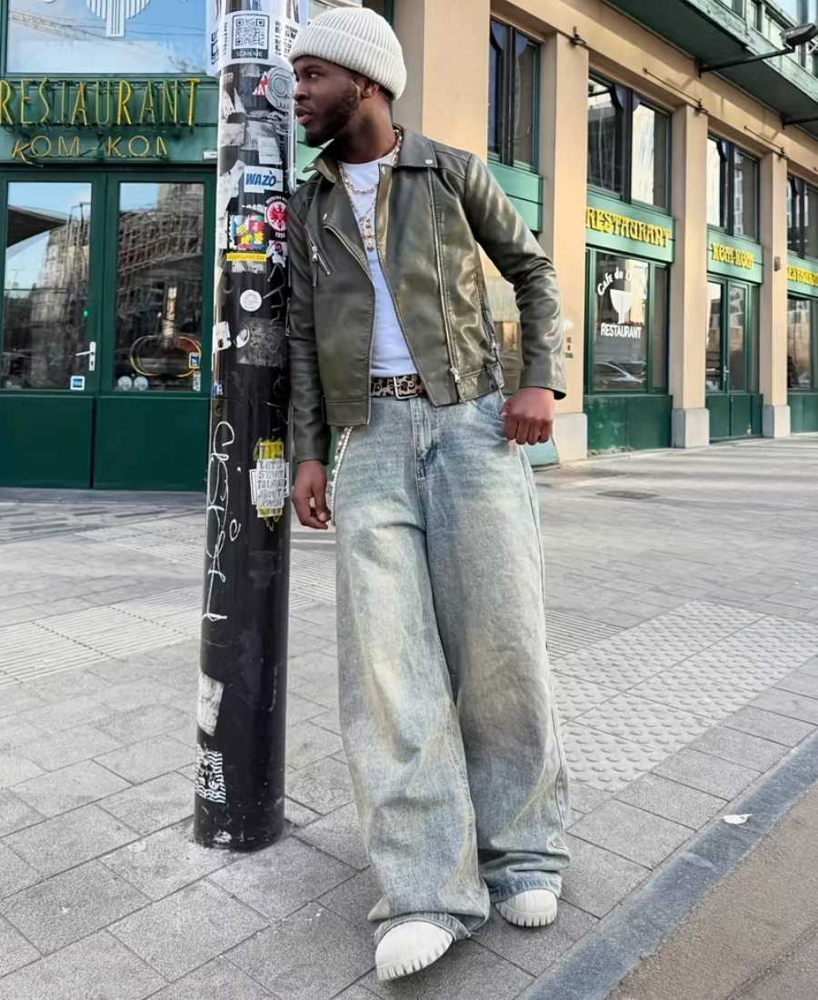 Dirty Wash Baggy Pants