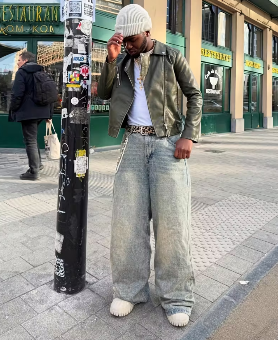 Dirty Wash Baggy Pants