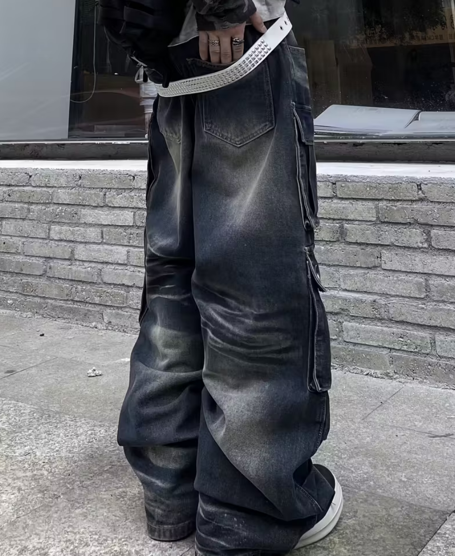 Post-Apocalyptic Stacked Pants