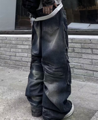 Post-Apocalyptic Stacked Pants